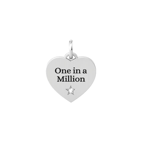 KIDULT BY YOU ONE IN A MILLION HEART CHARM 741064
