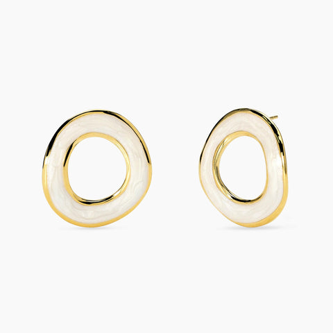 KIDULT STYLE ORECCHINO SFERA BIANCO 861148