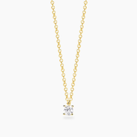 Mabina My Diamond Collana Dorata Diamante Lab-Grown 553940