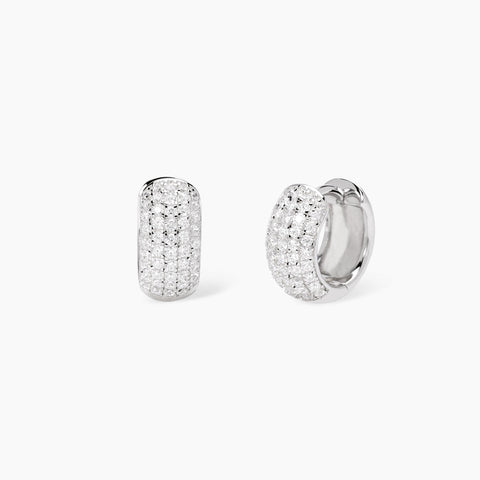 MABINA ORECCHINO PAVE' TONDO PICCOLO 563982