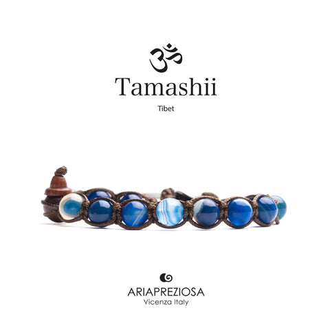 TAMASHII BRACCIALE GIADA CHIARA BLU BHS900141