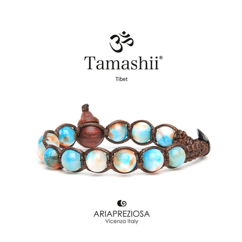 TAMASHII BRACCIALE GIADA BLOOMS AZURE DRIFT BHS900322