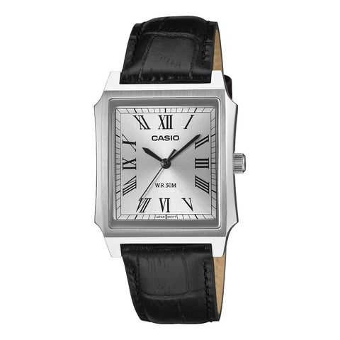 CASIO OROLOGIO RETANGOL PELLE MTPB190L7BVER