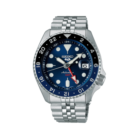 OROLOGIO SEIKO 5 SPORT GMT NERO BLU SSK003K1