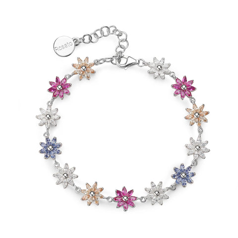 ROSATO BRACCIALE FIORI RZGA70