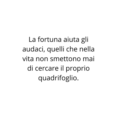 KIDULT BY YOU CHARM QUADRIFOGLIO AUDACIA 741163