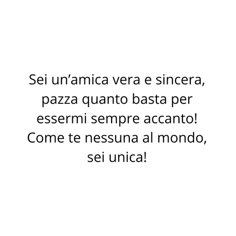 CUORE-AMICA SEI UNICA 732231