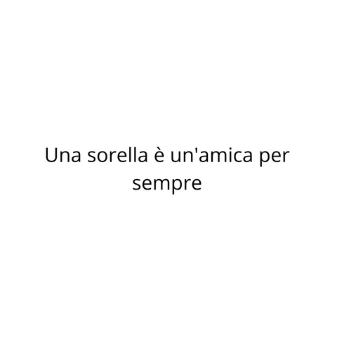 CUORE SORELLA 732156