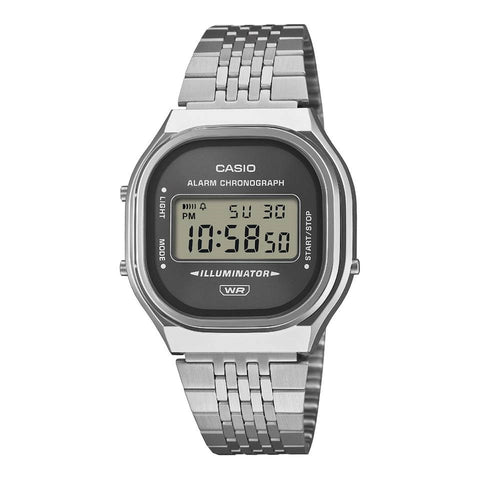 CASIO OROLOGIO ILLUMINATOR GRIGIO A140WE8AEF