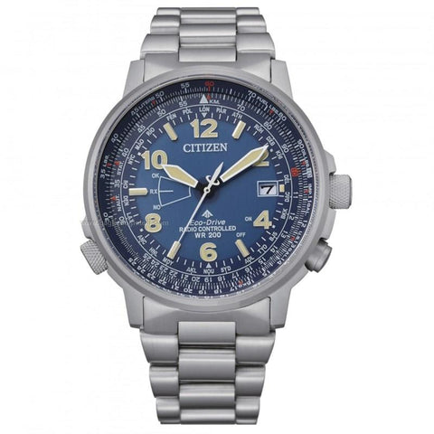 CITIZEN PILOT STEEL CB024088M