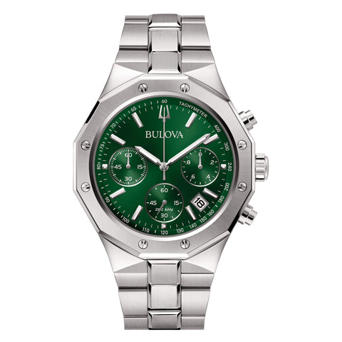 Bulova Precisionist Cronografo Uomo Verde 96B409