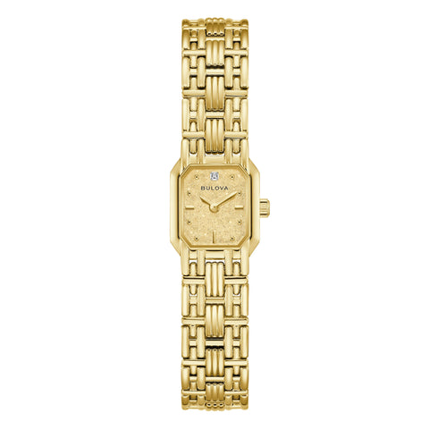 Bulova Orologio Donna Beige 16 mm 97P184