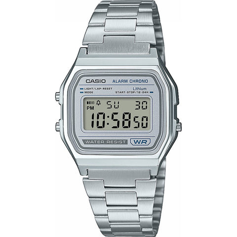 Casio Unisex Argento A158WEA7EF