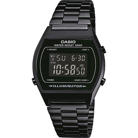 CASIO OROLOGIO TOTAL BLACK B640WB1BEF