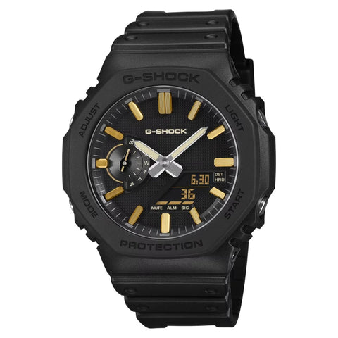GSHOCK OROLOGIO CLASSIC BLACK GOLD GA2100LXB1A9ER