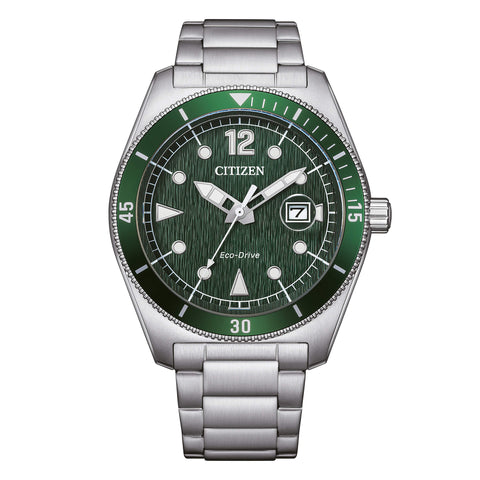 CITIZEN OROLOGIO MARINE VERDE AW188055X