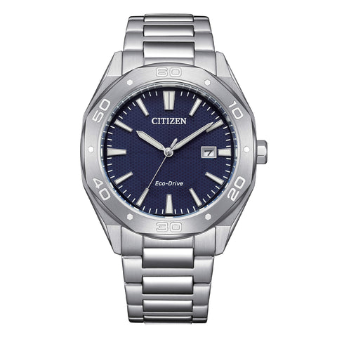 CITIZEN OROLOGIO METROPOLITAN BLU BM763152L