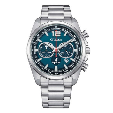 CITIZEN OROLOGIO RACING CRONO BLU CA464050L