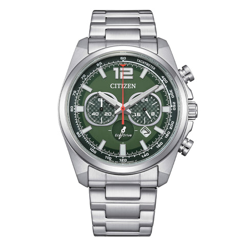 CITIZEN OROLOGIO RACING CRONO VERDE CA464050X