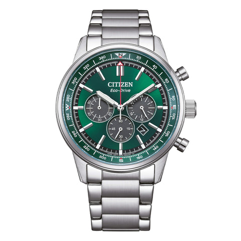 CITIZEN OROLOGIO AVIATOR CRONO VERDE CA472052X