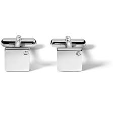 COMETE UOMO GEMELLI QUADRATI E DIAMANTE UGM102