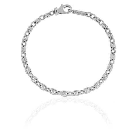 UNOAERRE BRACELET CHAIN ​​FANTASY SILVER PLATED 2489