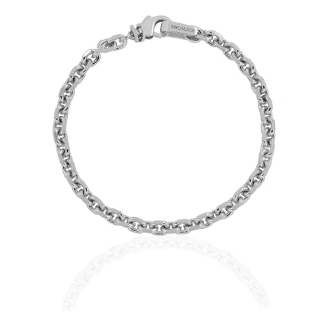 UNOAERRE UOMO BRACCIALE CATENA MAGLIA OVALE 2501