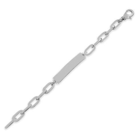 UNOAERRE MAN BRACELET CHAIN ​​CABLE WITH PLATE 2503