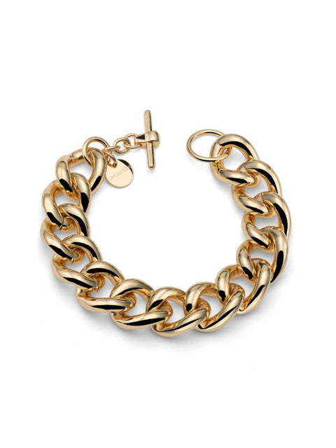 UNOAERRE BRACCIALE OVALE ORO 0052