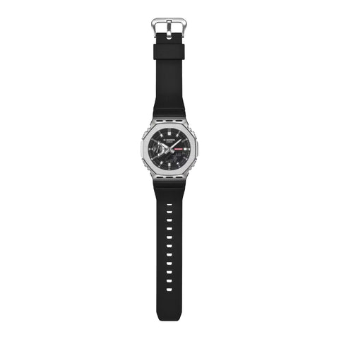GSHOCK OROLOGIO NERO ACCIAIO GM2100M1AER