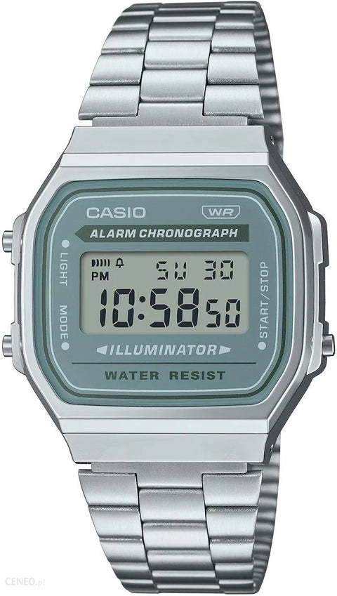 CASIO WATCH GREY DIAL A168WA3AYES 