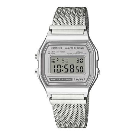 Casio Unisex Argento A158WEM7EF