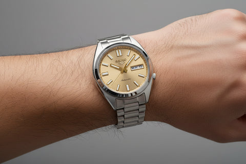 SEIKO OROLOGIO 5 SPORT GOLD SRPL59K1