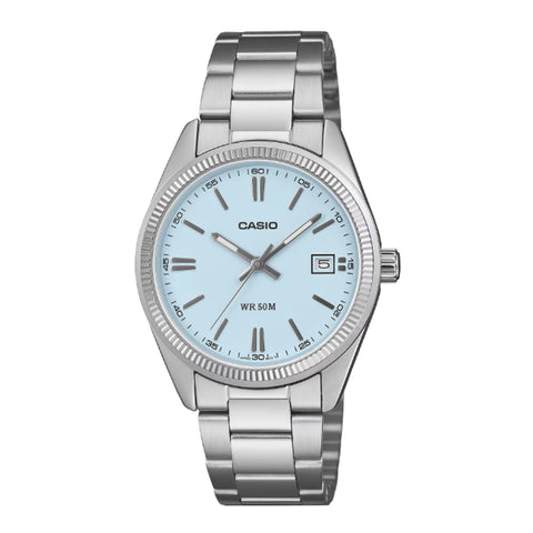 CASIO OROLOGIO BASIC CELESTE UTP 38.5MM UTP1302PD2A2VEF