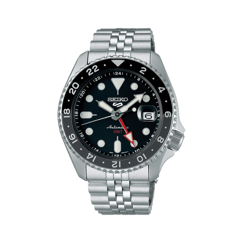 SEIKO OROLOGIO 5 SPORT GMT NERO SSK001K1