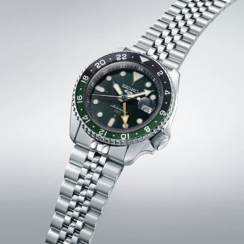 SEIKO WATCH 5 SPORT GREEN/BLACK SSK035K1