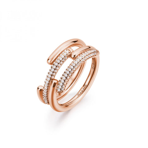 ROSATO RING BAND ROSE'