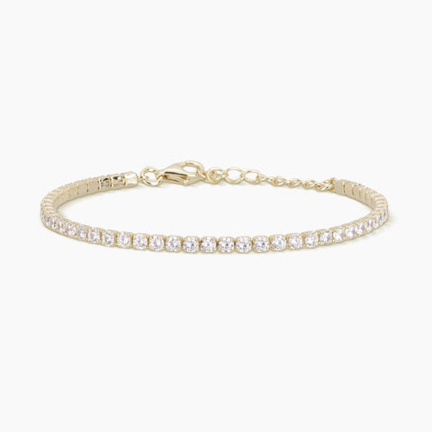 MABINA GOLD TENNIS BRACELET 533328