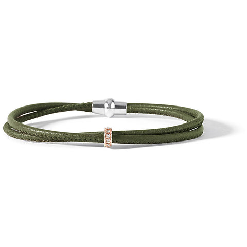 COMETE MEN'S LEATHER BRACELET - UBR597