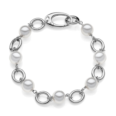 UNOAERRE ARGENTO BRACCIALE PERLA 6105